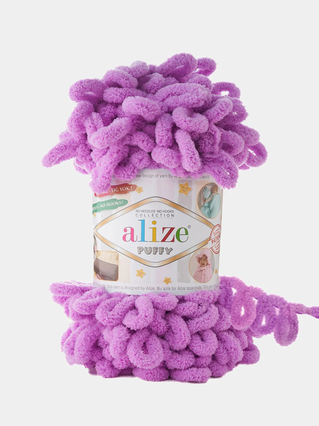 Индиго пряжа Alize Puffy 100% Микрополиэстер 100г 9м (Часть1)