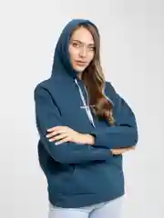 Морской толстовка женская, спортивная, флисовая