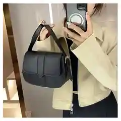 Черный женская сумка через плечо/ на плечо