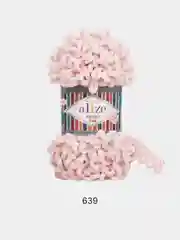 Пудровый пряжа Alize Puffy Fine 100% Микрополиэстер 100г 14м