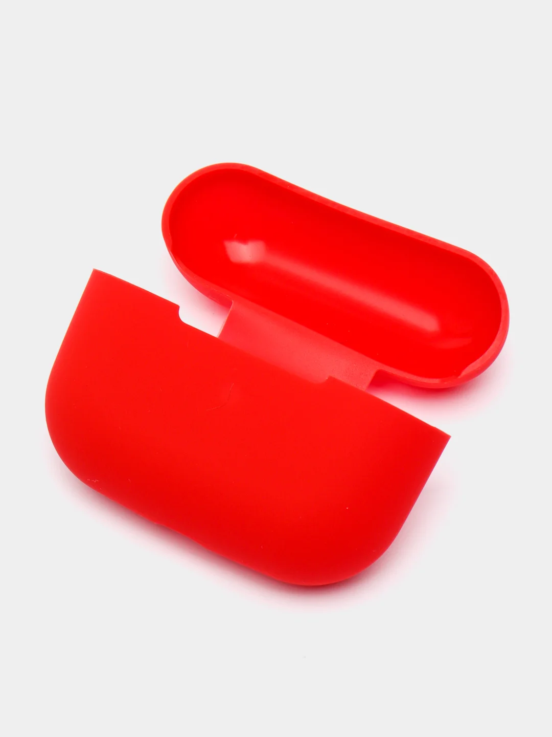 Красный силиконовый чехол для наушников AirPods Pro  Щетка для чистки наушников Air Pen Clear