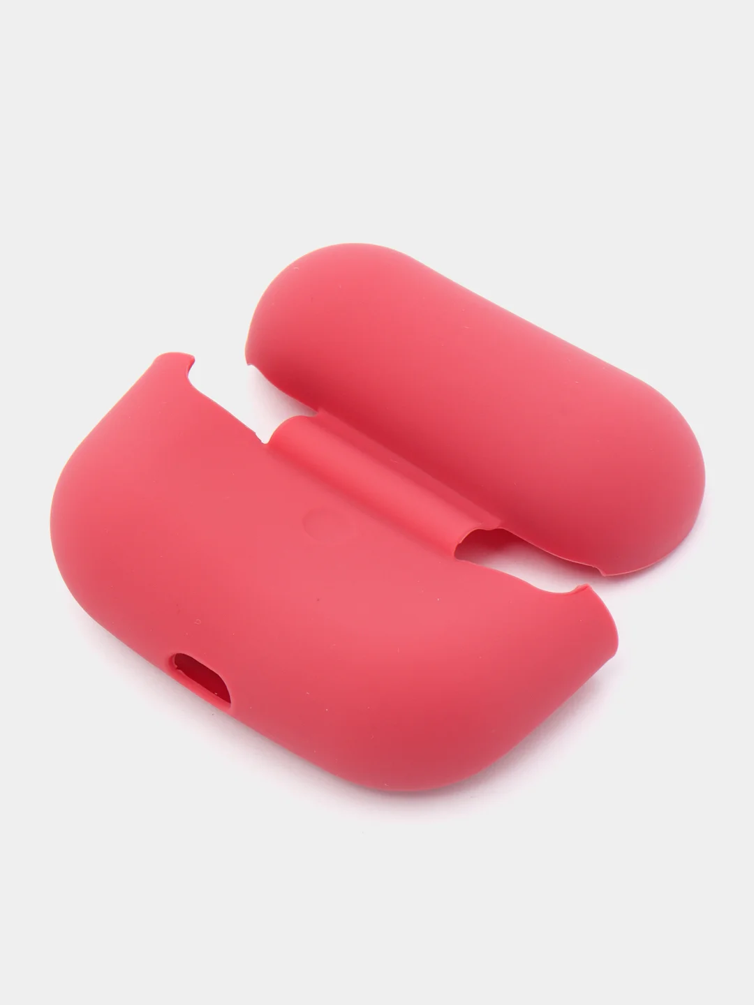Багровый силиконовый чехол для наушников AirPods Pro  Щетка для чистки наушников Air Pen Clear