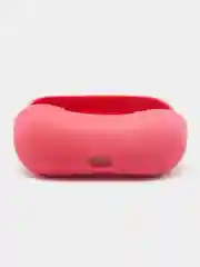 Багровый силиконовый чехол для наушников AirPods Pro  Щетка для чистки наушников Air Pen Clear