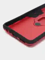 Красный чехол противоударный с кольцом и магнит для Honor 50 Lite Nova 8i  p smart 2021 хонор