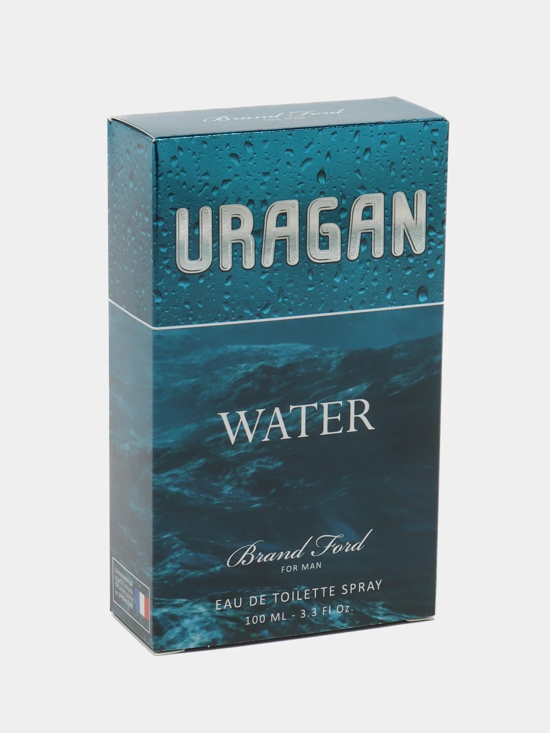Туалетная вода мужская Uragan Water, 100 мл