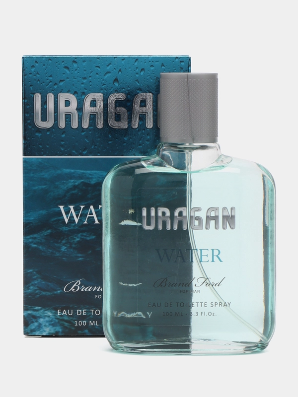 Туалетная вода мужская Uragan Water, 100 мл