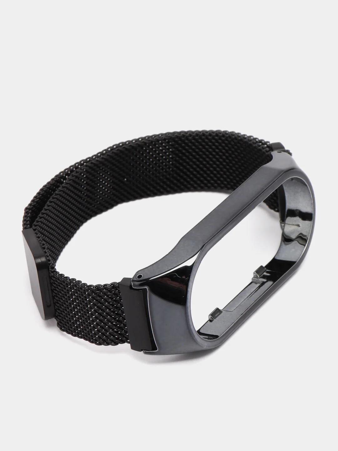 Черный металлический ремешок для фитнес-браслета Xiaomi Mi Band 7