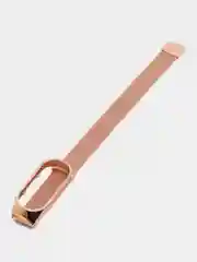 Золотой металлический ремешок для фитнес-браслета Xiaomi Mi Band 7