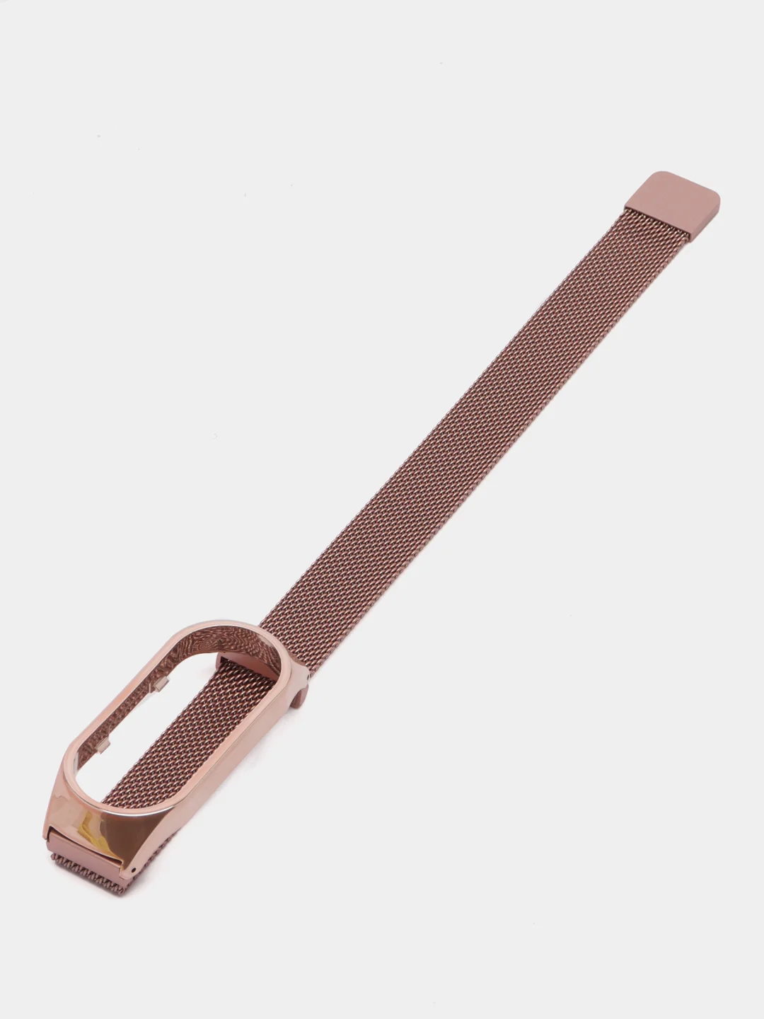 Розовый металлический ремешок для фитнес-браслета Xiaomi Mi Band 7