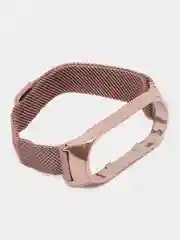 Розовый металлический ремешок для фитнес-браслета Xiaomi Mi Band 7