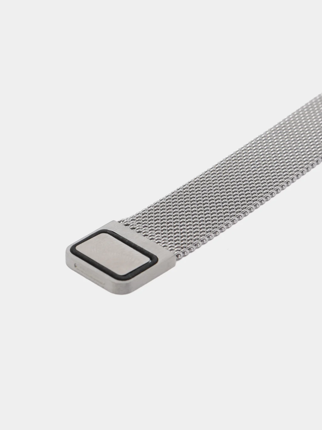 Серебряный металлический ремешок для фитнес-браслета Xiaomi Mi Band 7