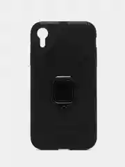 Черный чехол противоударный с кольцом и магнитом для iPhone 7 8 X XS XR 11 12 13 14 pro max айфон