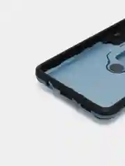Голубой чехол противоударный с кольцом и магнитом для Samsung  А72 А53 самсунг