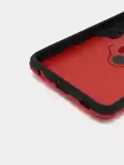 Красный чехол противоударный с кольцом и магнитом для Samsung  А72 А53 самсунг