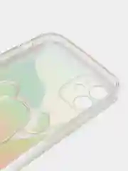Белый чехол "Мишка" для iPhone 13 Pro, 11