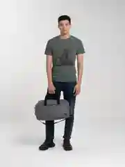 Серый сумка дорожная, спортивная