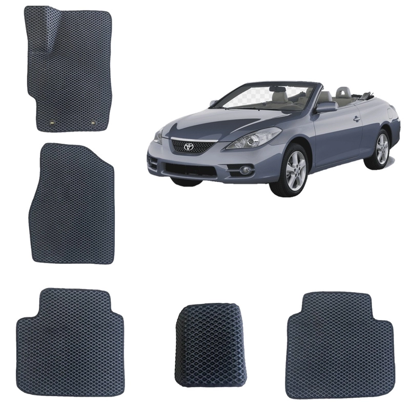 Автомобильные 3D-коврики EVA для Toyota Camry Solara 2 / Тойота Камри Солара 2 поколение