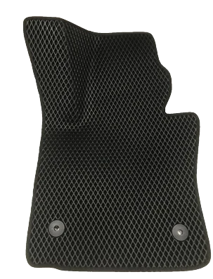 Красный автомобильные 3D-коврики EVA / ЕВА / ЭВА для Seat Leon 2 поколение / Сеат Леон 2