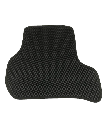 Красный автомобильные 3D-коврики EVA / ЕВА / ЭВА для Seat Leon 2 поколение / Сеат Леон 2