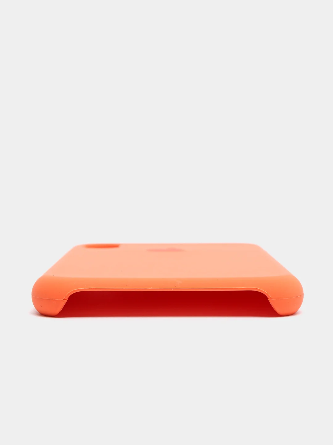 Оранжевый чехол Silicone Case для iPhone X/XS