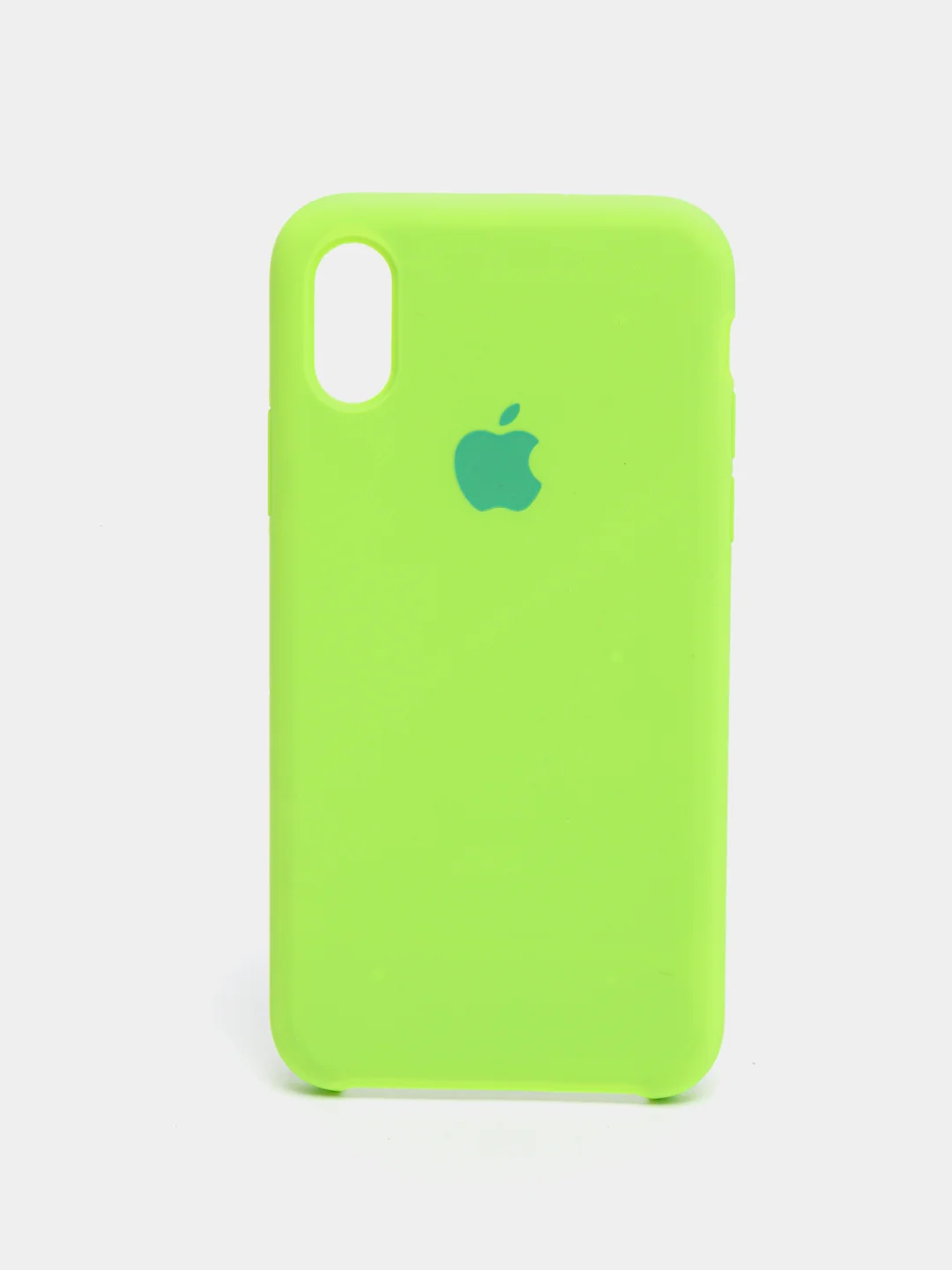 Лайм чехол Silicone Case для iPhone X/XS