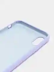 Лавандовый чехол Silicone Case для iPhone X/XS