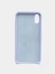 Лавандовый чехол Silicone Case для iPhone X/XS