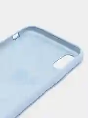 Небесно-голубой чехол Silicone Case для iPhone X/XS
