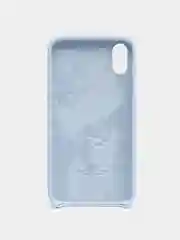 Небесно-голубой чехол Silicone Case для iPhone X/XS