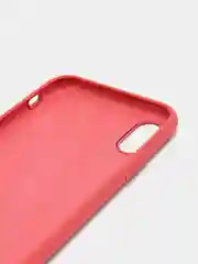Коралловый чехол Silicone Case для iPhone X/XS