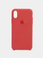 Коралловый чехол Silicone Case для iPhone X/XS