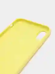 Лимонный чехол Silicone Case для iPhone X/XS