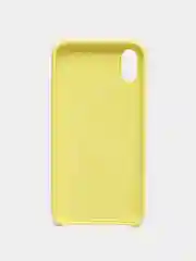 Лимонный чехол Silicone Case для iPhone X/XS