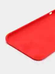 Красный чехол Silicone Case для iPhone X/XS