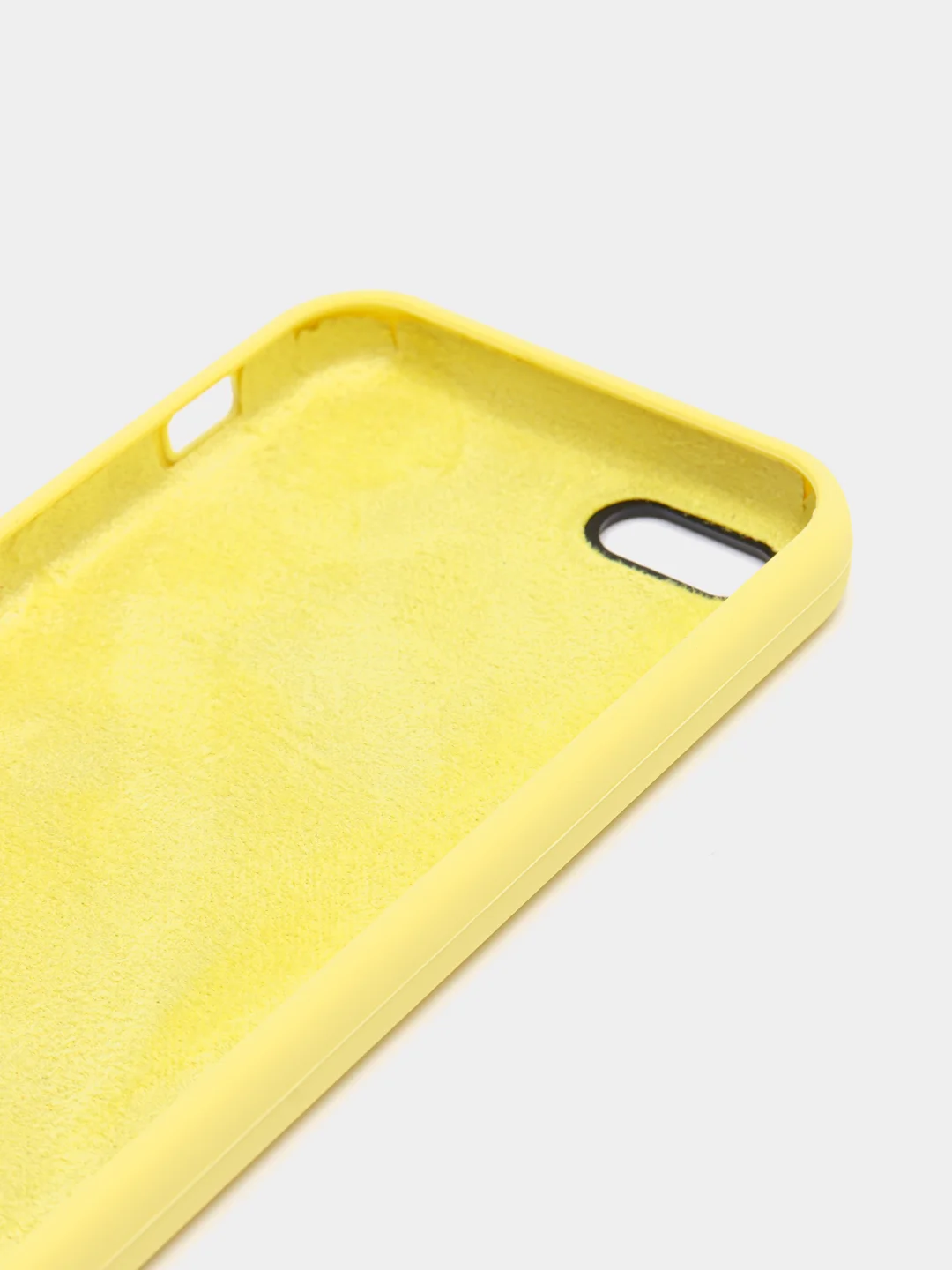 Лимонный чехол Silicone Case для iPhone 5/5S/SE