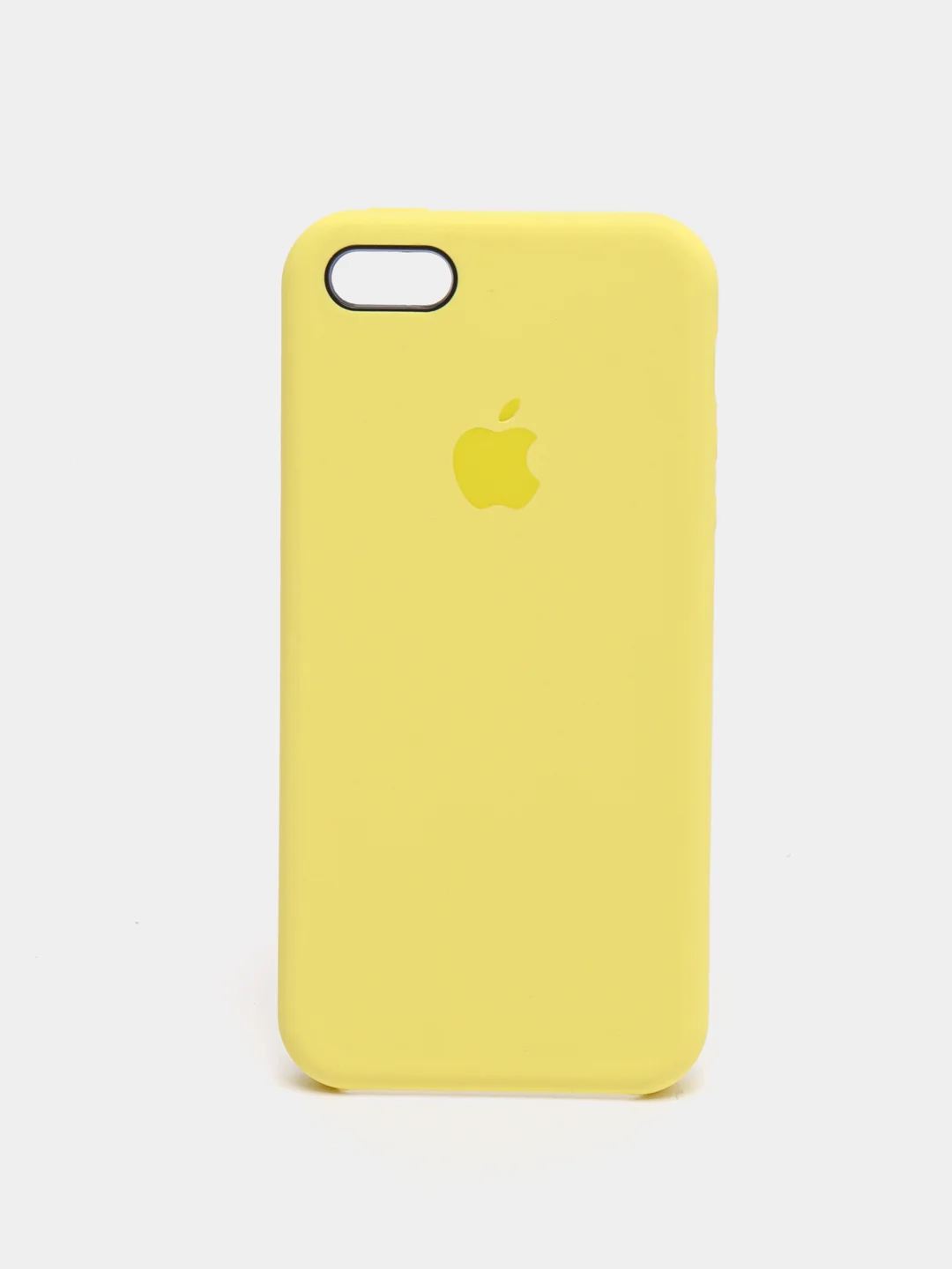 Лимонный чехол Silicone Case для iPhone 5/5S/SE