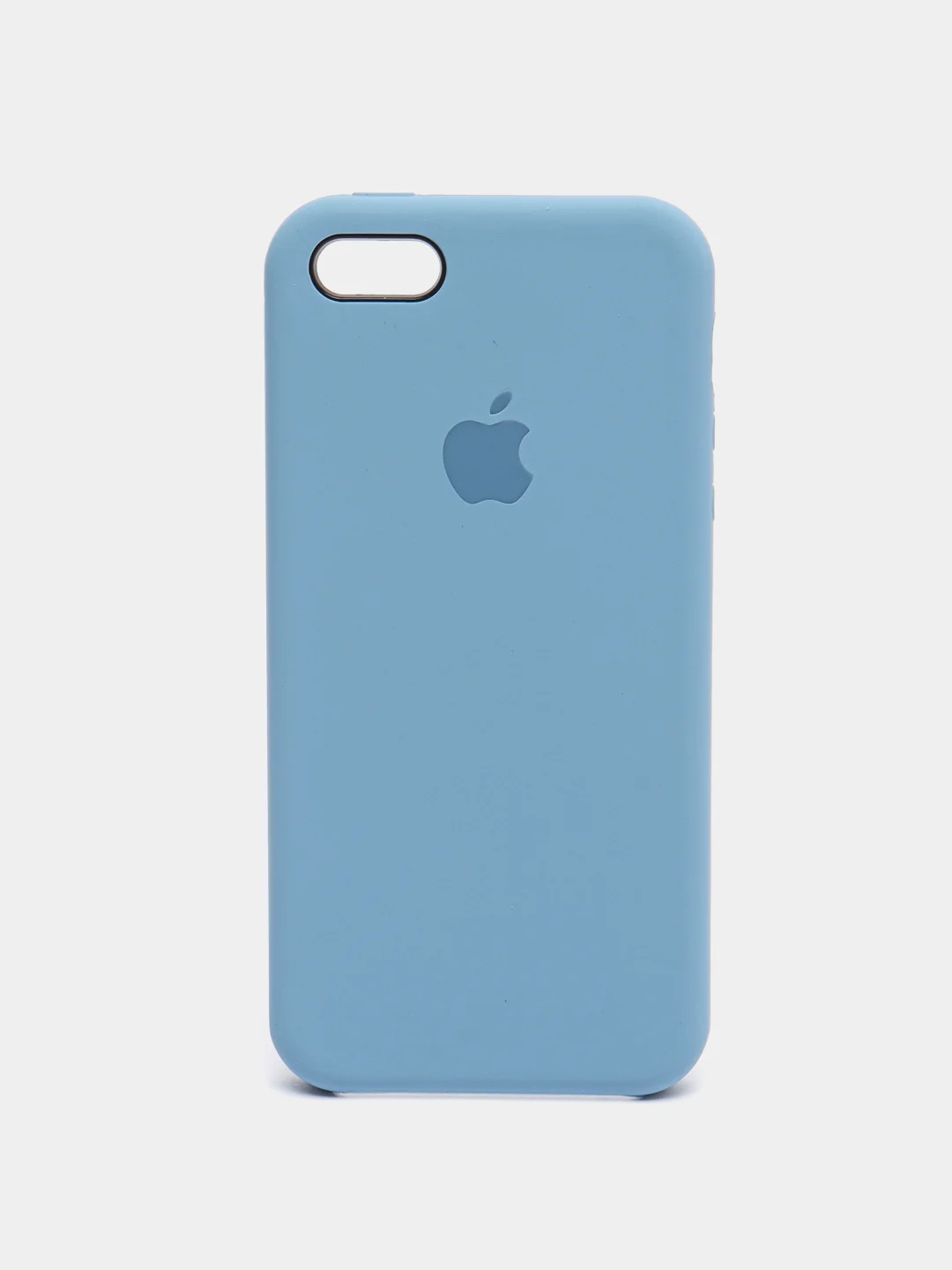 Светло-синий чехол Silicone Case для iPhone 5/5S/SE