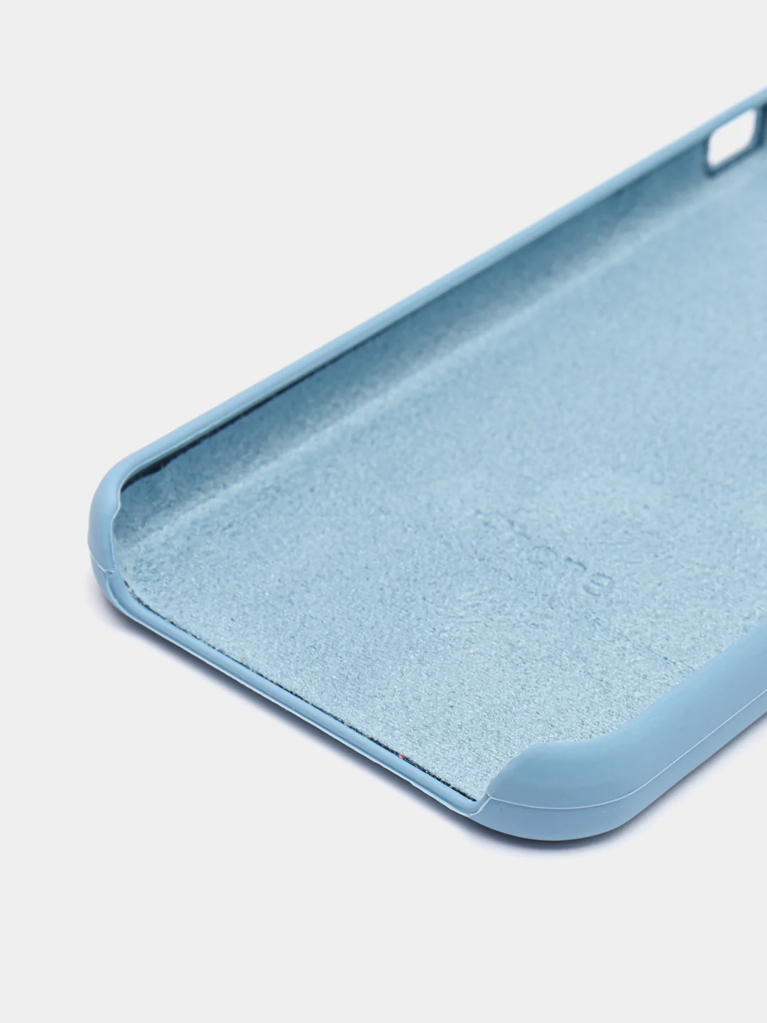 Светло-синий чехол Silicone Case для iPhone 5/5S/SE