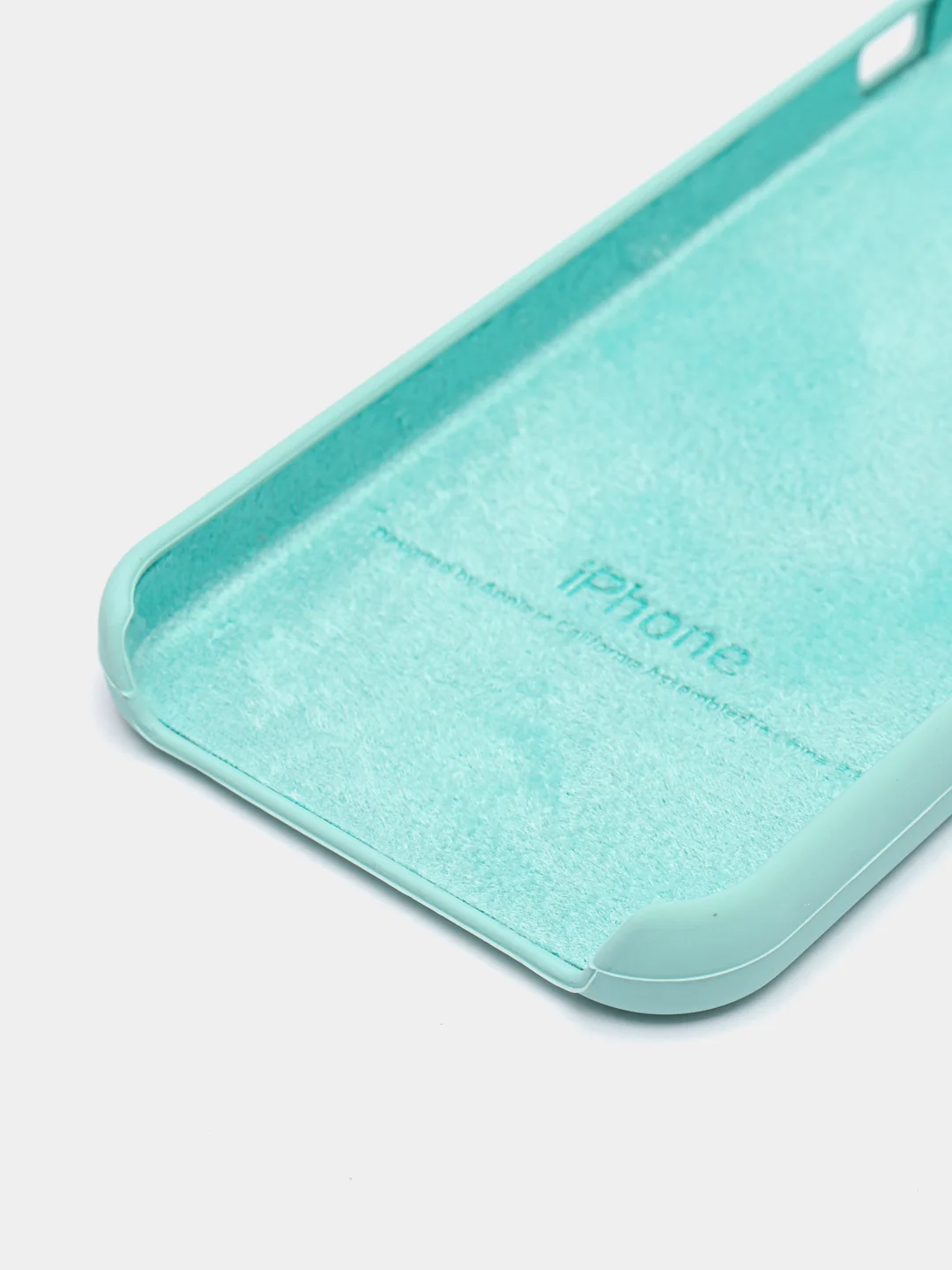 Мятный чехол Silicone Case для iPhone 5/5S/SE