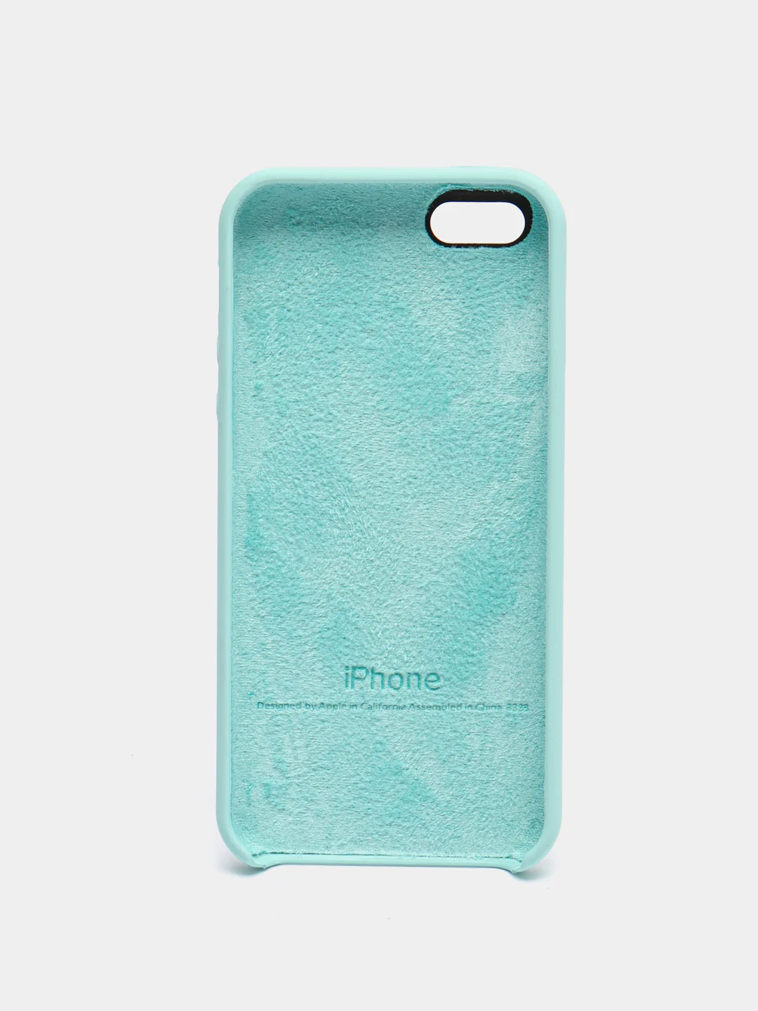 Мятный чехол Silicone Case для iPhone 5/5S/SE