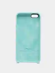 Мятный чехол Silicone Case для iPhone 5/5S/SE