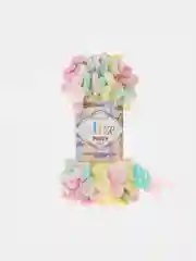 Желтый пряжа Alize Puffy Color 100% Микрополиэстер 100г  9м