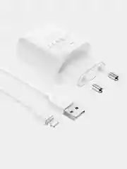 Белый зарядное устройство Borofone BA58A для iPhone, 2USB, быстрая зарядка 2.4A