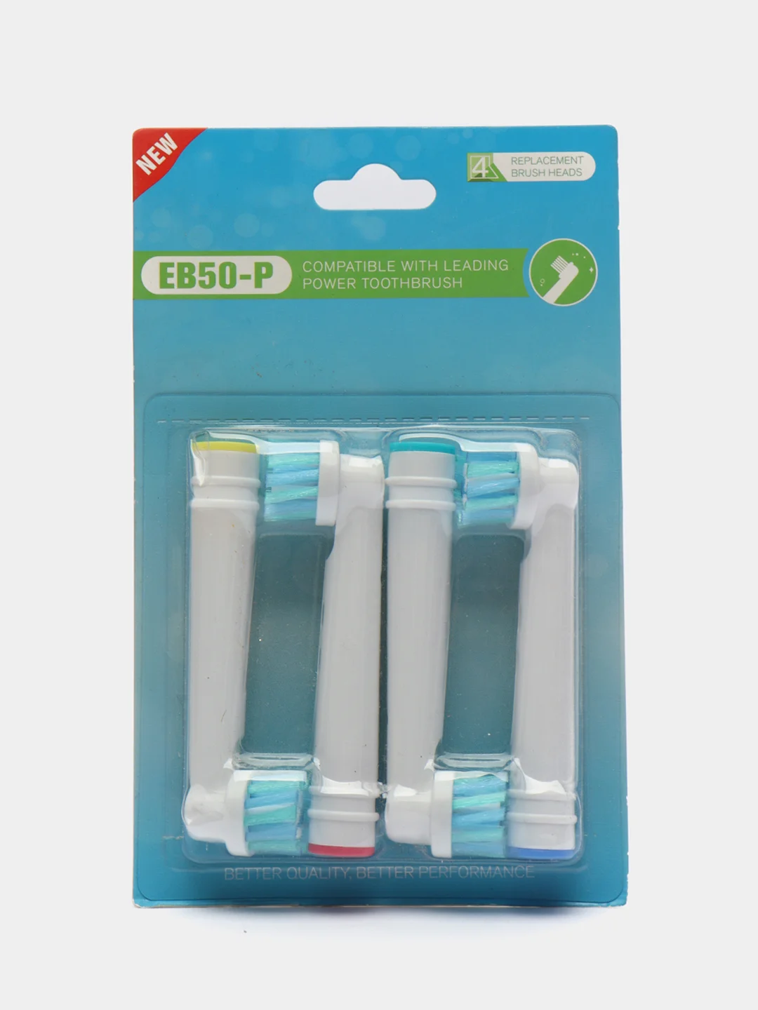 Бирюзовый насадки для электрической зубной щетки Oral B Braun, CS MEDICA 485, B. Well 810, 820 и др