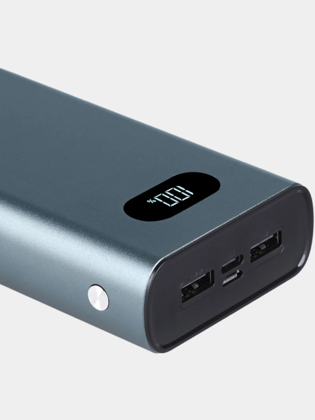 Серый внешний аккумулятор TFN Blaze LCD 20000 mAh