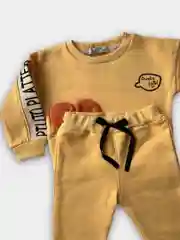 Желтый детский костюм