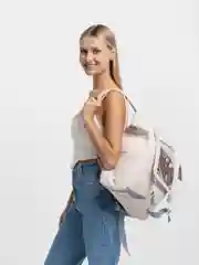 Белый рюкзак школьный