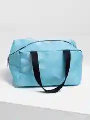 Голубой сумка-косметичка на замке 25 х 15 х 15 см
