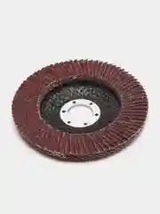 Круг лепестковый торцевой ТУНДРА, 125 х 22 мм, Р40