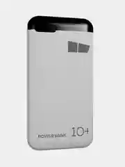 Белый внешний аккумулятор More Choice PB32S-10, 10000 мАч, быстрая зарядка 20 W
